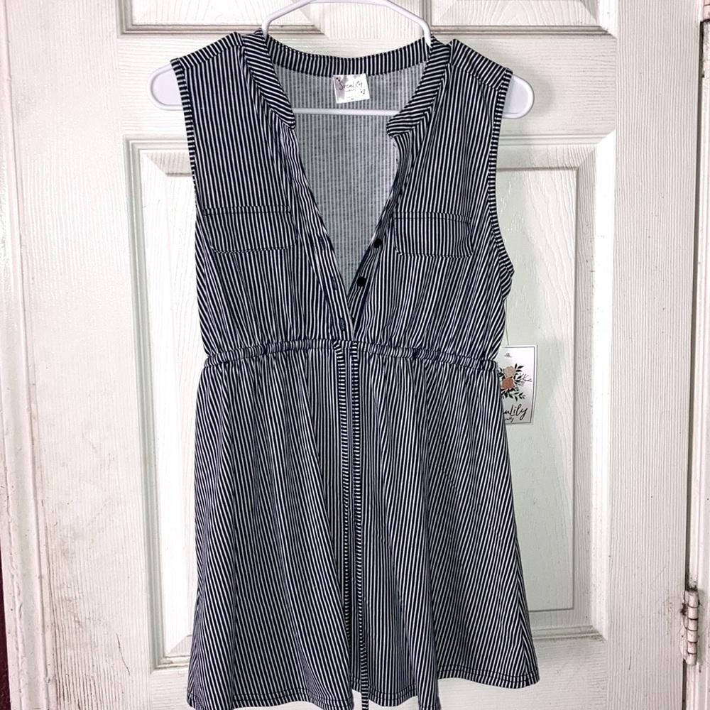 Brand new stripped dress